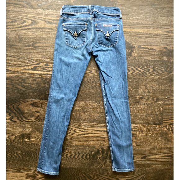 Hudson Mid-Rise Skinny Back Flap Pocket Jeans (sz 26) - Picture 7 of 9
